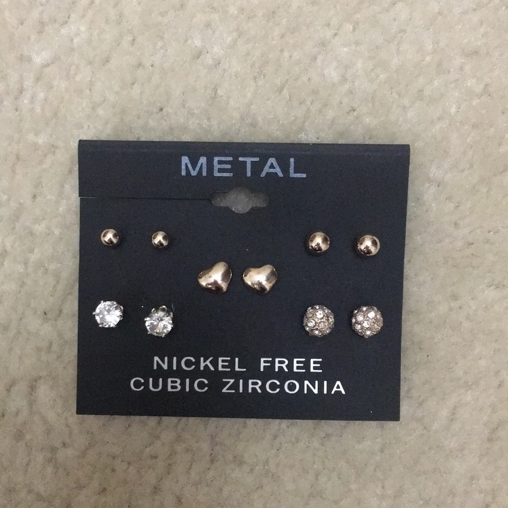 5 Pair Earring Set